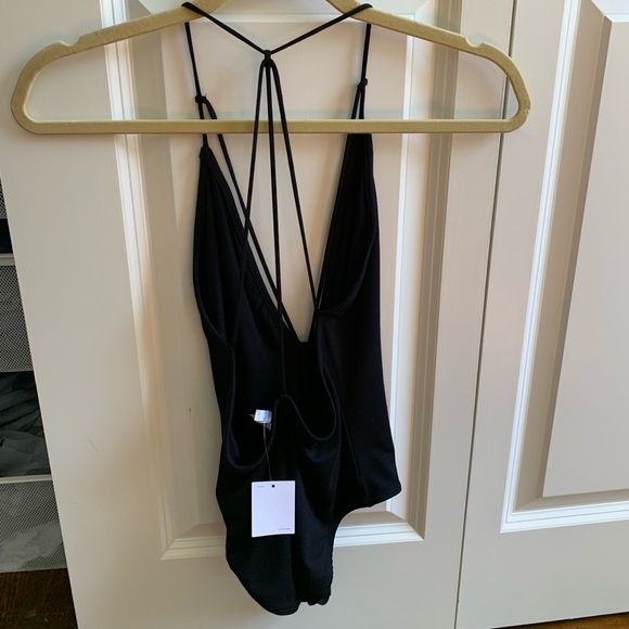 Urban Outfitters black strappy bodysuit - Picture 5 of 6